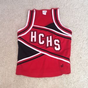 cheerleading top